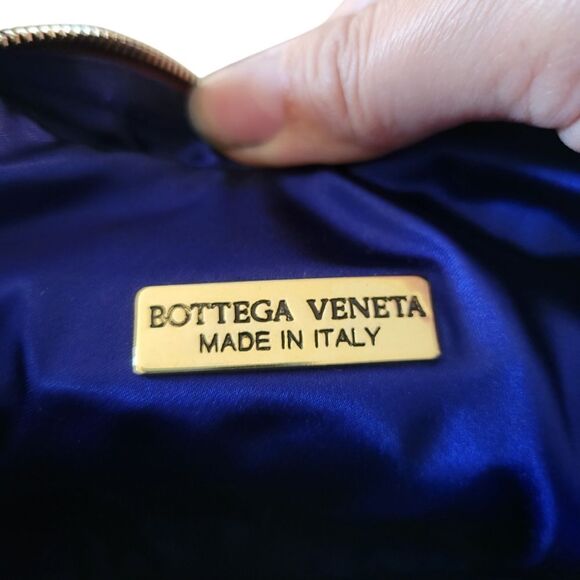 Bottega Veneta š„RAREš„ Suede Deep PurpleāHeart Mini Bag Crossbody - Picture 15 of 15
